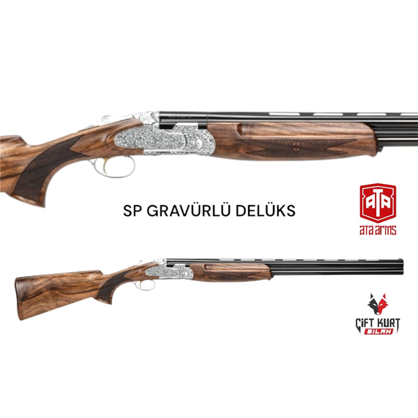 Ata Arms SP Gravürlü Delüks Süperpoze Av Tüfeği